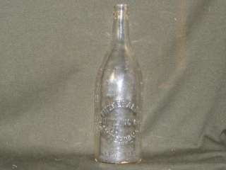 Antique Fitzgeralds Works Glass Bottling Amsterdam NY  