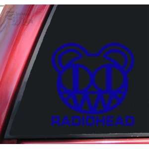  RADIOHEAD Blue Vinyl Decal Sticker Automotive