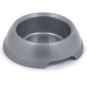   Lightweight Silver Plastic Bowl