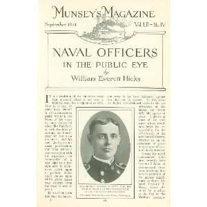  1914 Naval Officers World War I Watt Wood Mayo Knapp 
