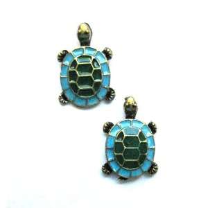 Lucky Brand Turtle Turtles Tortoise Tortoises Stud Earrings