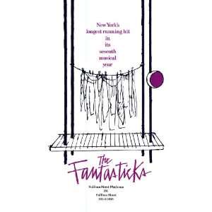   Fantasticks Poster (Broadway) (27 x 40 Inches   69cm x 102cm) (9999