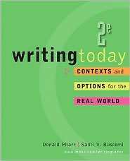 Writing Today, (007353322X), Donald Pharr, Textbooks   