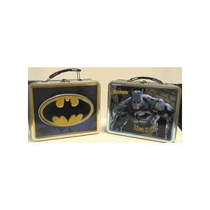    Batman Batsignal Logo Metal Lunch Box *SALE*