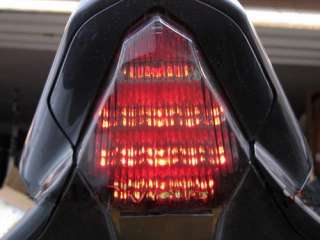 2006 2007 Yamaha YZF R6 CLEAR INTEGRATED LED TAIL LIGHT  