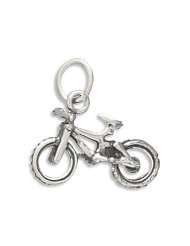 Sterling Silver Charm Pendant Bicycle Mountain Bike