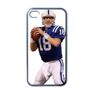 Peyton Manning Indianapolis Colts iPhone 4 4S Black or White Hard Case 