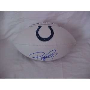   Autographed Indianapolis Colts Full Size NFL Football 