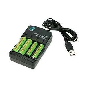  A4Tech 2 Source/2 Mode Charger Aa / Aaa Batteries Included 