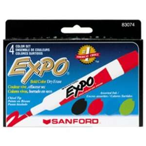  Quality value Marker Set Expo Dry Erase 4 Color By Newell 