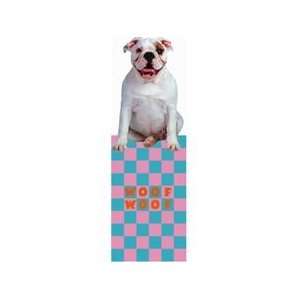  Woof Woof English Bulldog Funny Bookmark