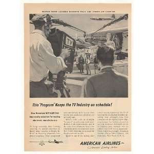  1953 American Airlines Air Freight TV Camera Industry 