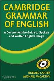 Cambridge Grammar of English A Comprehensive Guide, (0521581664 