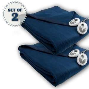  Sunbeam Imperial Nights Queen size Heated Blanket, Set of 