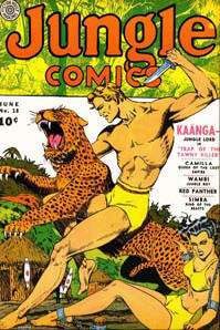 Jungle Comics 158 of 163 issues Golden Age Comic Books on DVD Fiction 