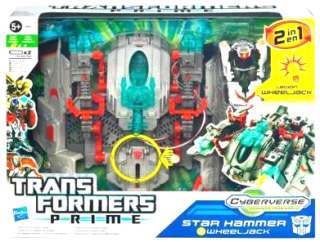 TRANSFORMERS PRIME CYBERVERSE COMMAND YOUR WORLD SET STAR HAMMER 
