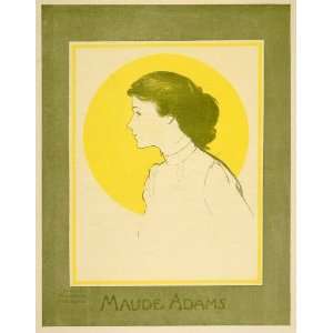 1913 Maud Adams Actress Blendon Campbell Mini Poster   Original Mini 