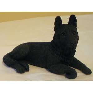  German Shepherd (Black) Figurine, Apprx 7 Inches (K 9 