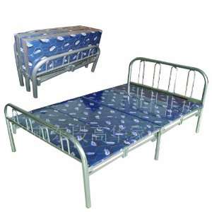  Home Source Industries Butterfly Metal Folding Twin Bed 