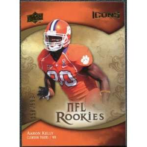  2009 Upper Deck Icons #116 Aaron Kelly /599 Sports Collectibles