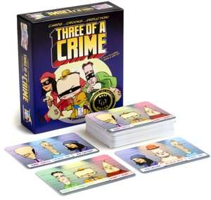   Three of a Crime Card Game by Gamewright