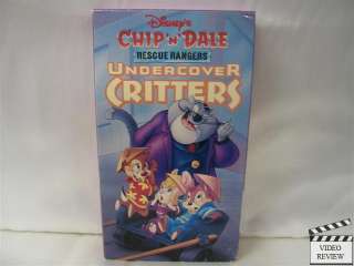 Chip N Dale Rescue Rangers   Undercover Critters VHS  
