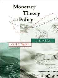   and Policy, (0262013770), Carl E. Walsh, Textbooks   