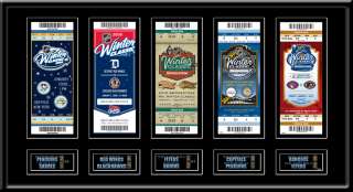 WINTER CLASSIC Tickets To History Framed 22X12 Print (Includes 2012 