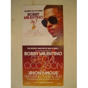  Bobby Valentino Poster Special Occasion