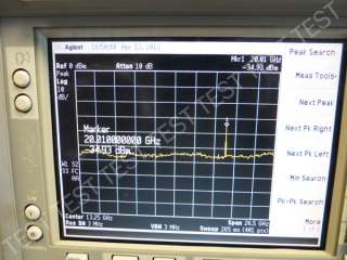Agilent / HP 83731A   Signal Generator 1 20 GHz DEFECTIVE, FOR PARTS 