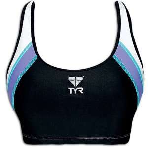  TYR Womens Maxback Bikini Top ( sz. XS, Black/Lilac 
