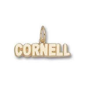 Cornell Big Red Bears Cornell University 3/16 Charm   14KT Gold 