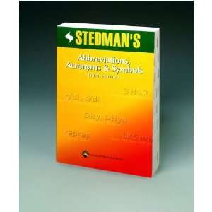  Stedmans Abbreviations, Acronyms & Symbols Electronics