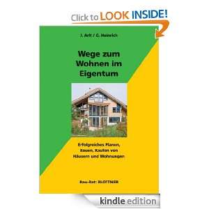   Planen, Bauen und Kaufen von Häusern und Wohnungen (German Edition