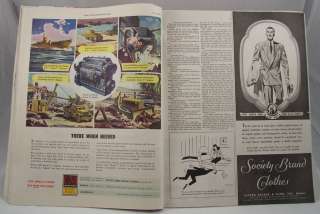   Evening Post August 25 1945 Schaeffer vol 218 No 8 World War II Tokyo