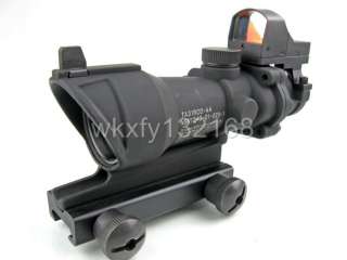 ACOG Style 4X32 Red Dot BDC With Reflex Red Dot Scope  