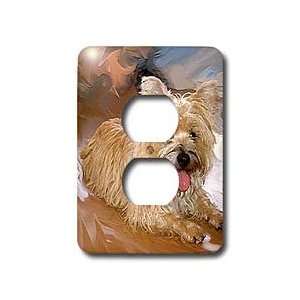  Dogs Cairn Terrier   Cairn Terrier   Light Switch Covers 