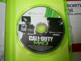 Call Of Duty Modern Warfare 3 (Xbox 360, 2011) Played Less Than 2 HRS 