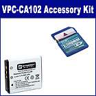 Sanyo Xacti VPC CA102 Camcorder Accessory Kit By Synergy (Memory Card 