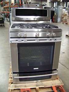   30 STAINLESS WAVE TOUCH ALL GAS RANGE EW30GF65GS @ 43%off $2499 LIST