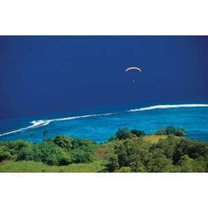  Paragliding, French Polynesia Wall Mural