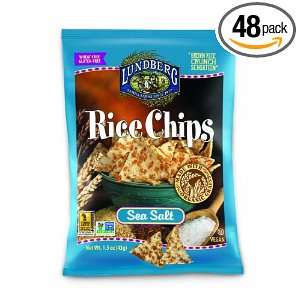   Rice Chips Made with Organic Grains, Sea Salt, 1.5 Ounce (Pack of 48
