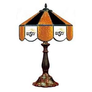  Wichita State 14 NCAA Stained Glass Table Lamp   140TL 
