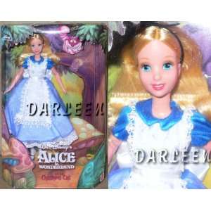   Alice in Wonderland with Cheshire Cat collector Doll Toys & Games