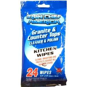 Iron Chef Granite & Counter Top Wipes (Pack of 24)