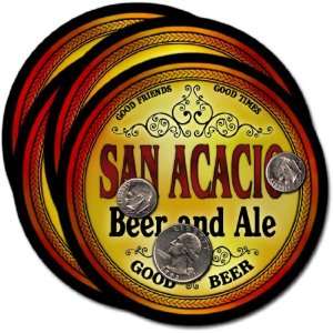  San Acacio , CO Beer & Ale Coasters   4pk 