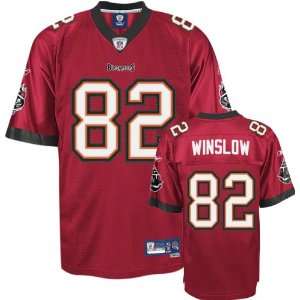 Kellen Winslow Jr. Red Reebok NFL Premier Tampa Bay Buccaneers Jersey