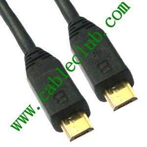  1 Meter Micro Usb2.0 B Male to Micro Usb2.0 B Male Cable 