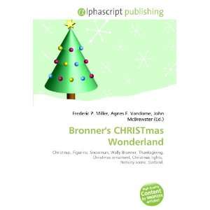  Bronners CHRISTmas Wonderland (9786134144216) Books