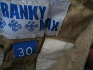 NEW NWT Khaki FRANKY MAX size 30 Cargo Shorts MSRP $49  